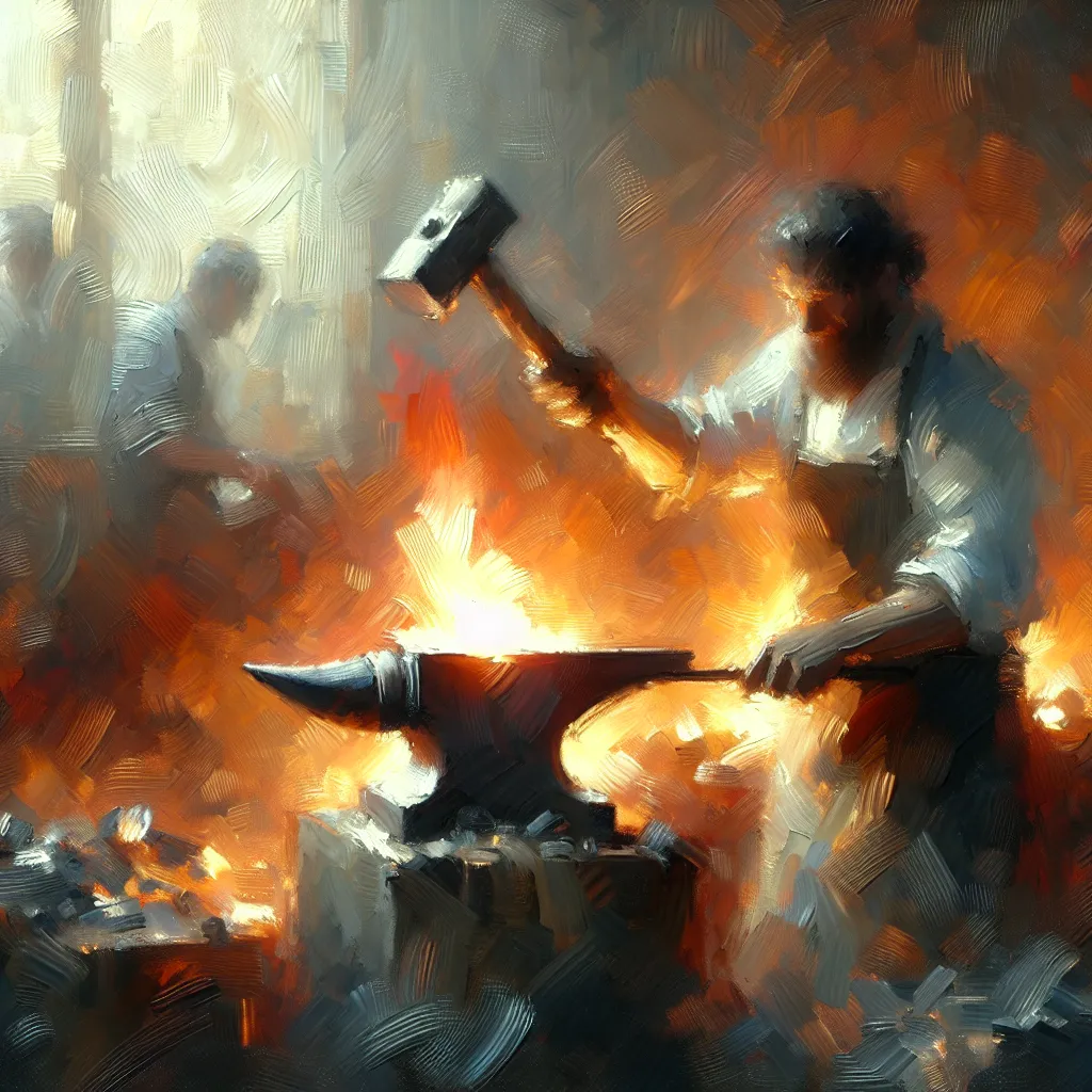 SMIDA — Wordle Svenska: att forma metall genom att hamra, ofta när den är upphettad